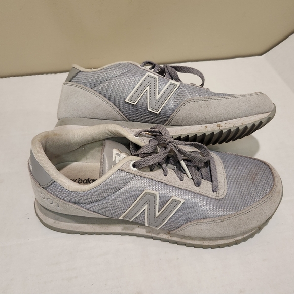 New Balance 501 Core Silver Mink Gray Women's WZ501PCE Size 7.5 Running Walking - Picture 1 of 11